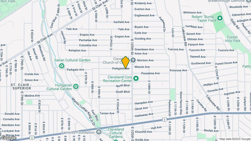 10322 Parkgate Ave-Unit -DN Map and Location Details