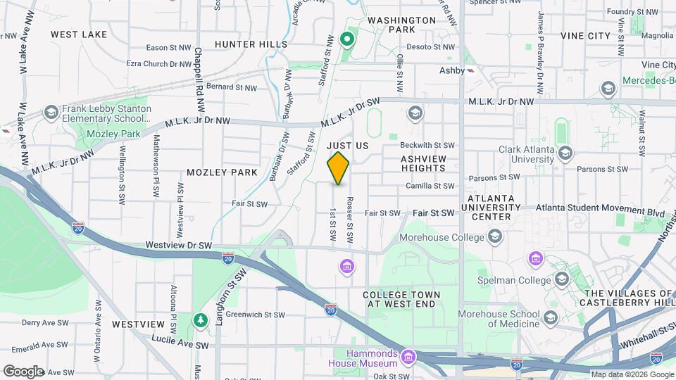 166 1st St SW Map and Location Details