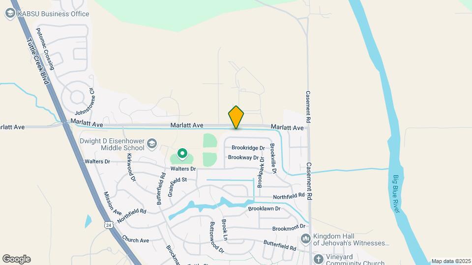 3012 Brookville Dr Map and Location Details