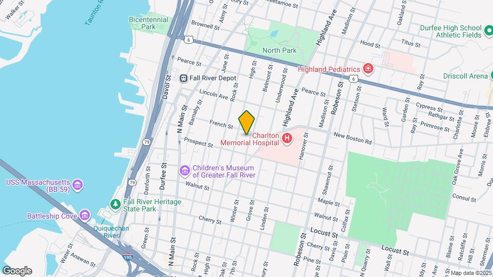 72 Belmont St Map and Location Details