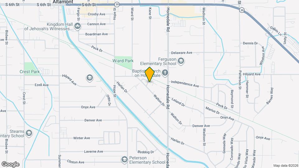 3047 Kane St Map and Location Details