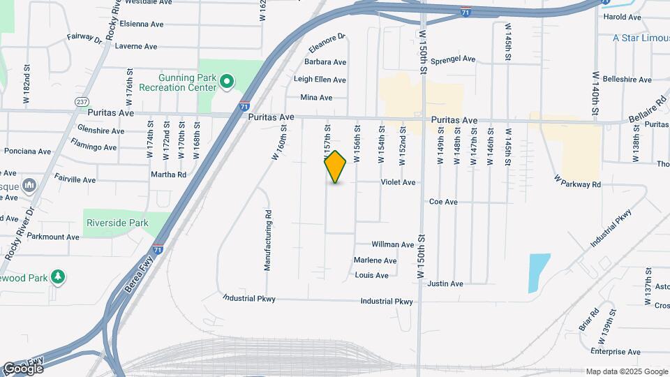 4571 W 157th St Map and Location Details