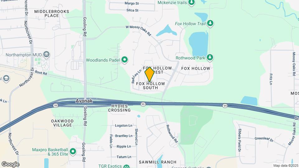 22819 Sugar Bear Dr Map and Location Details