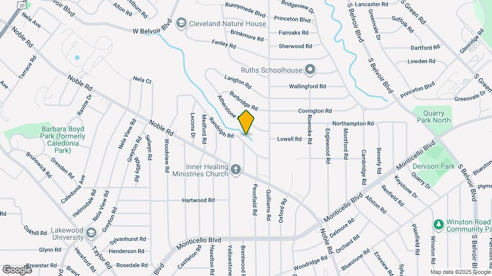 3663 Randolph Rd Map and Location Details
