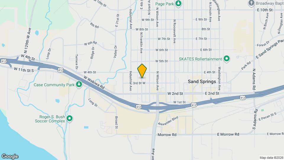 305 N Franklin Ave Map and Location Details