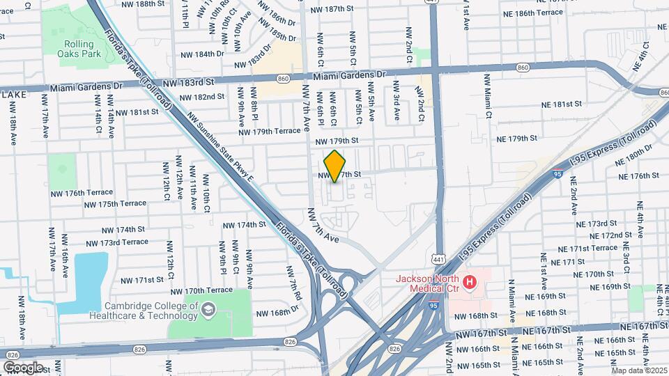 Miami Gardens Mapa y Detalles de la Ubicación