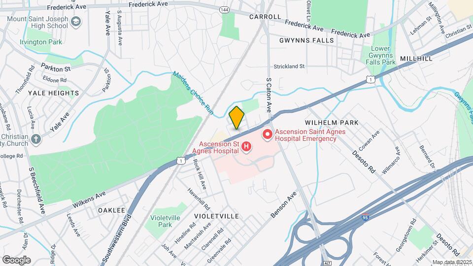 3406 Wilkens Ave Map and Location Details