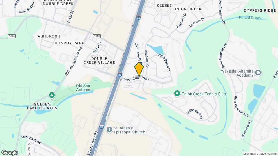 2217 Onion Creek Pkwy Map and Location Details