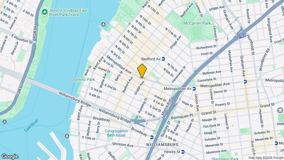 658 Driggs Ave Mapa y Detalles de la Ubicación