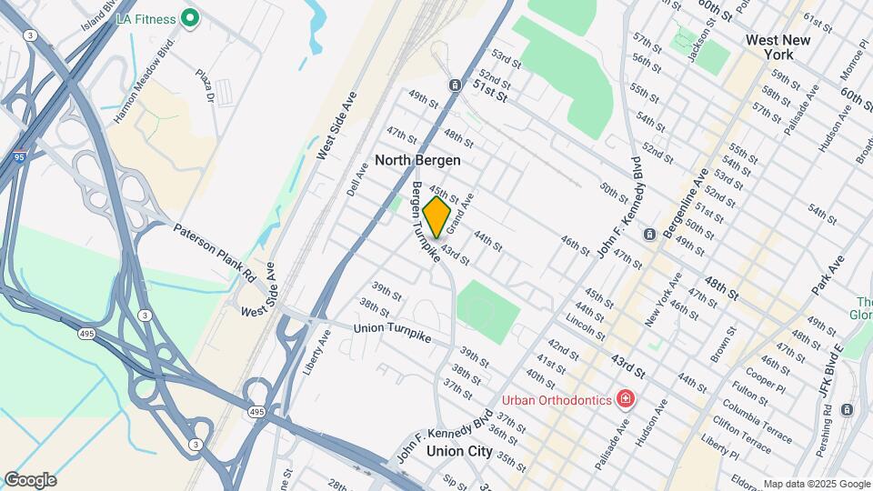 4207 Grand Ave Map and Location Details