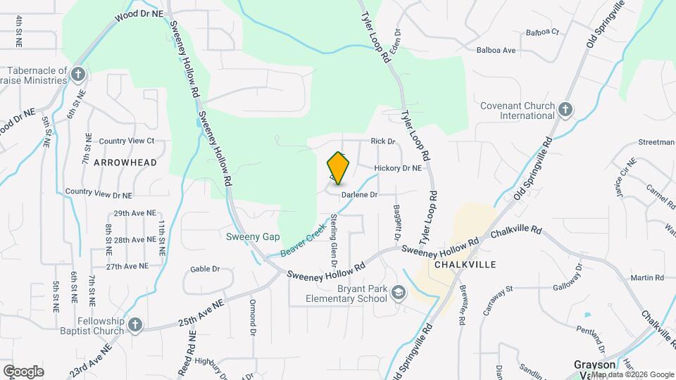 5010 Darlene Dr Map and Location Details