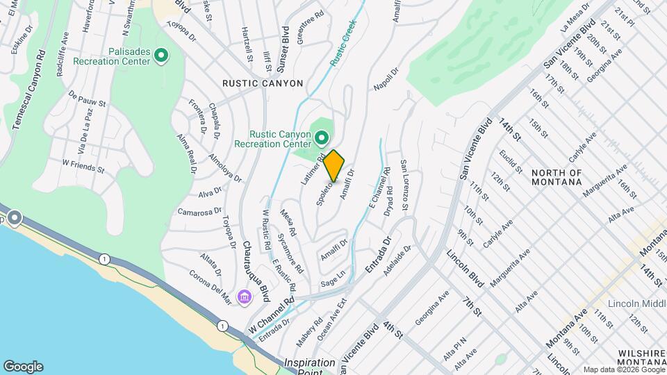 550 Spoleto Dr Map and Location Details