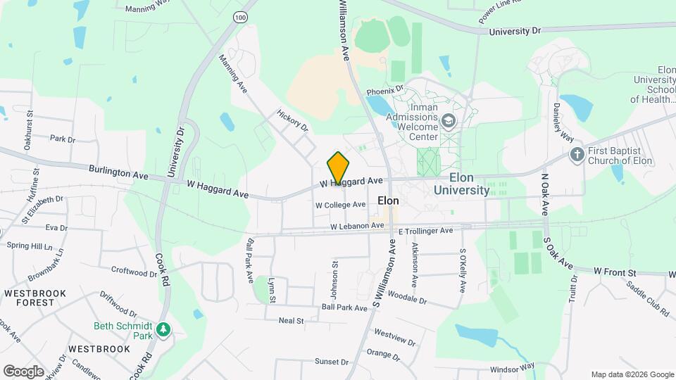 301 W Haggard Ave Map and Location Details