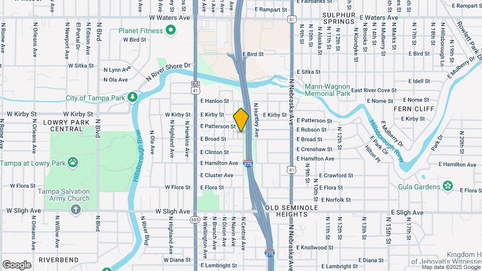 320 E Broad St Map and Location Details