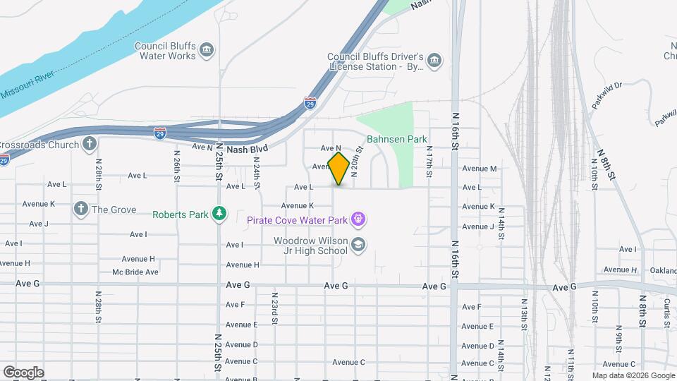 2023 Ave L Map and Location Details