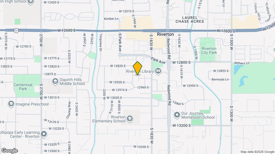 12894 S Berlynn Dr Map and Location Details