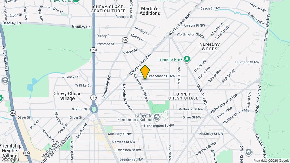 3365 Runnymede Pl NW Map and Location Details