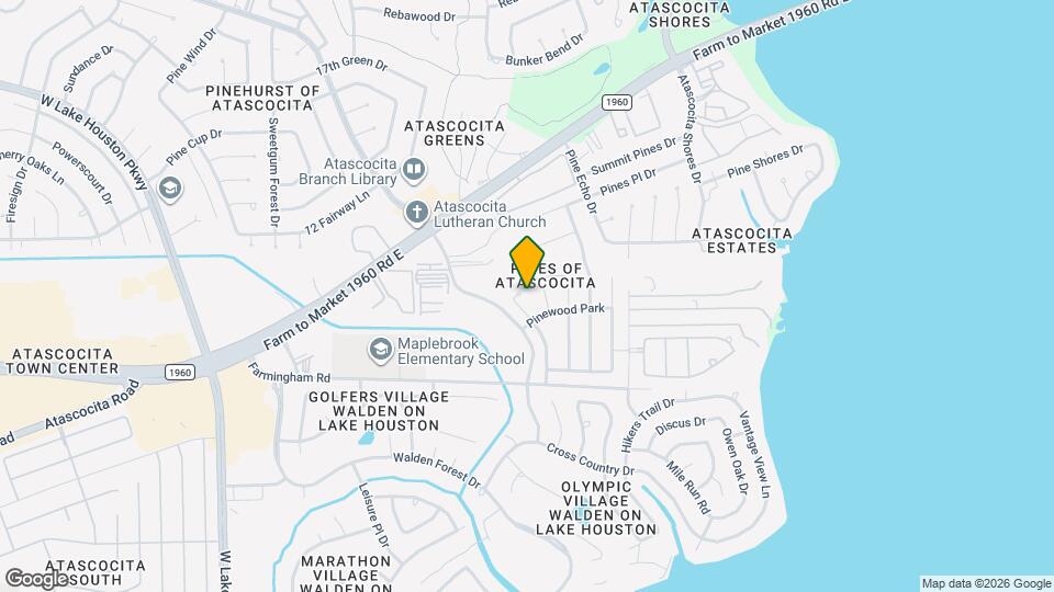 19434 Pinewood Mist Ln Mapa y Detalles de la Ubicación