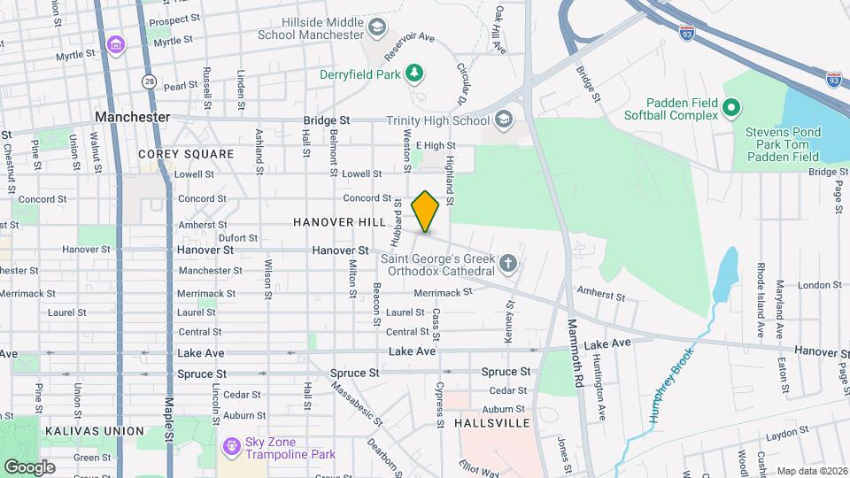 571 Amherst St Map and Location Details