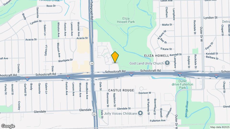 14106 Riverview St Map and Location Details