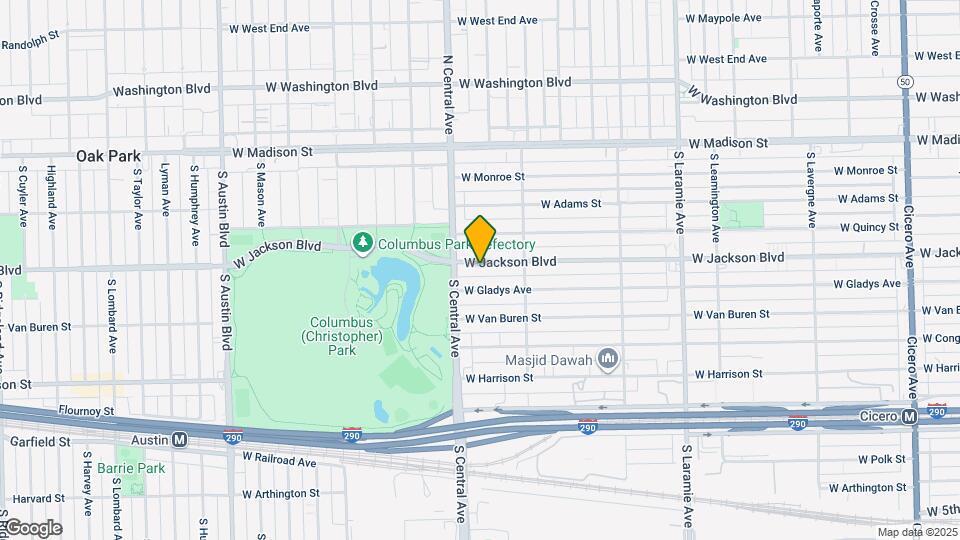 5547 W Jackson Blvd Map and Location Details