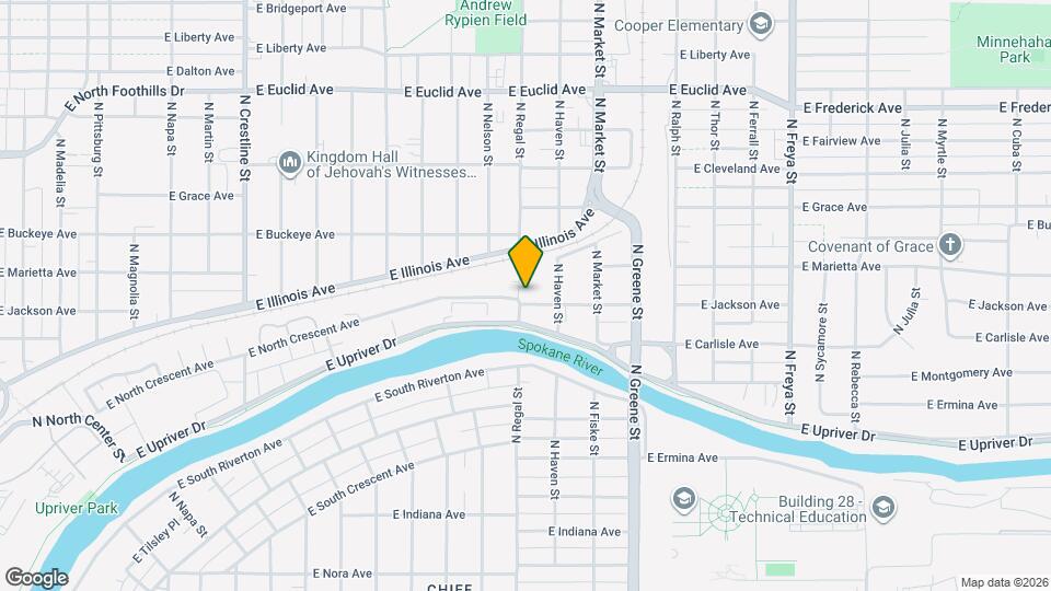 2520 N Regal St Map and Location Details