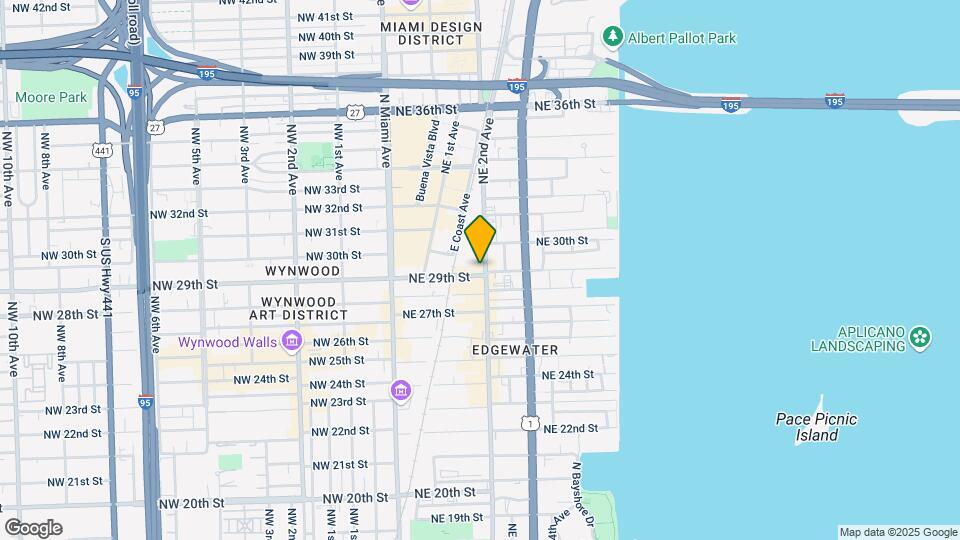 AMLI Midtown Miami Map and Location Details