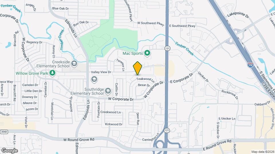 253 Teakwood Ln Map and Location Details