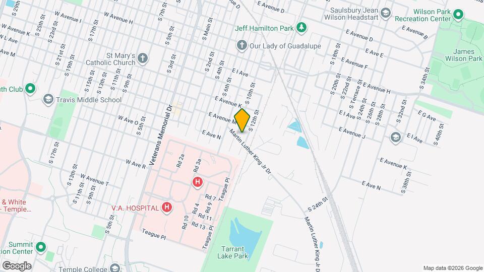 1214 S 12th St Map and Location Details