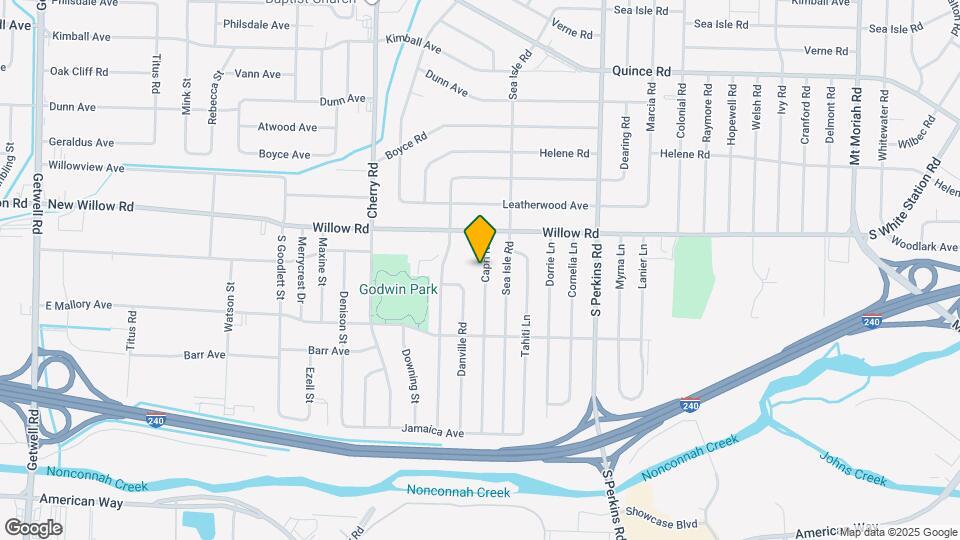 1731 Capri Rd Map and Location Details