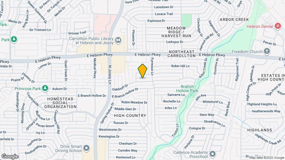 1933 Oakbluff Dr Map and Location Details