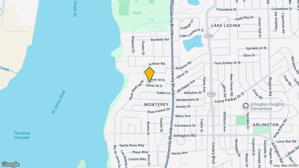 5433 Oliver St S Mapa y Detalles de la Ubicación