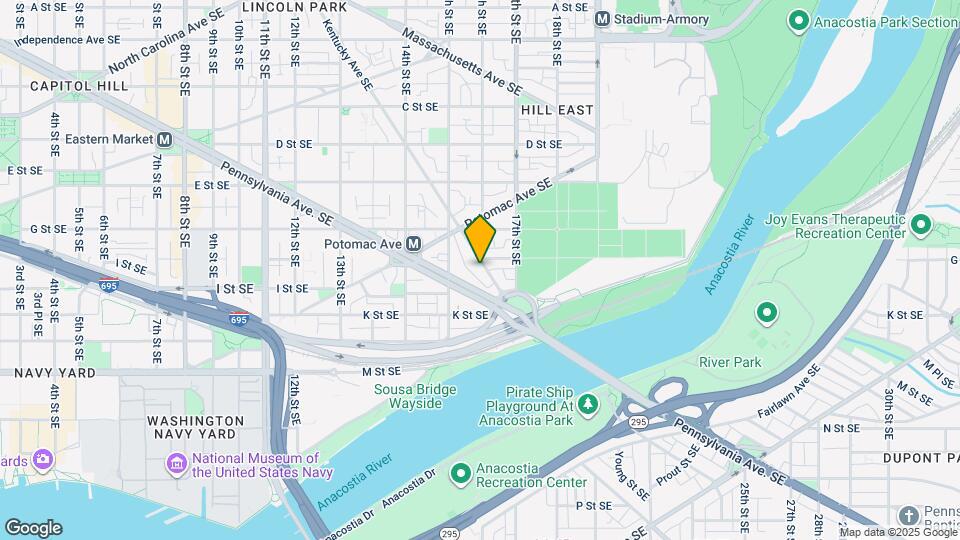 811 Kentucky Ave SE Map and Location Details
