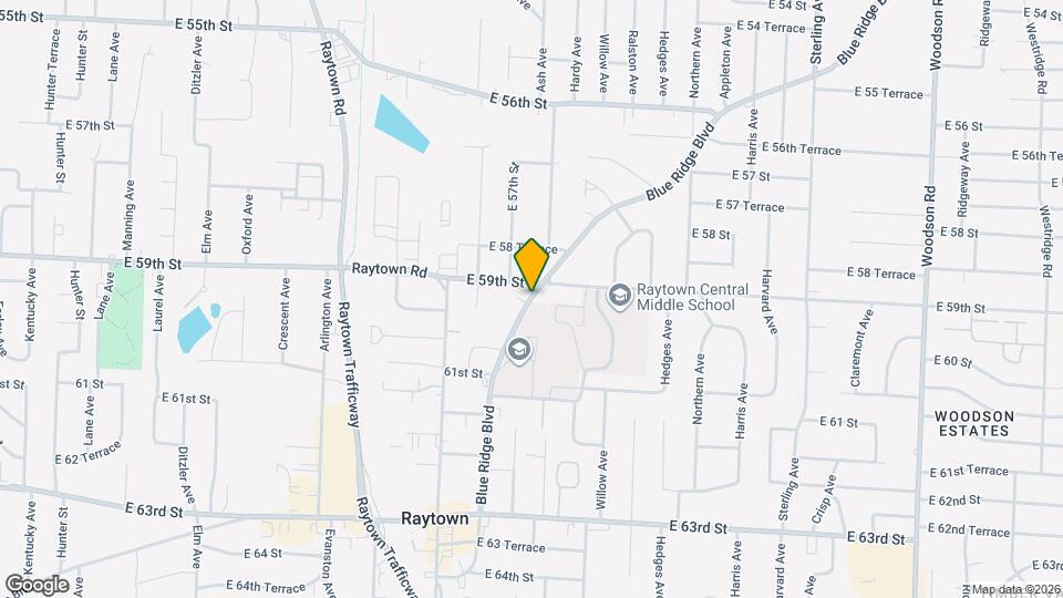 5915 Blue Ridge Blvd Mapa y Detalles de la Ubicación