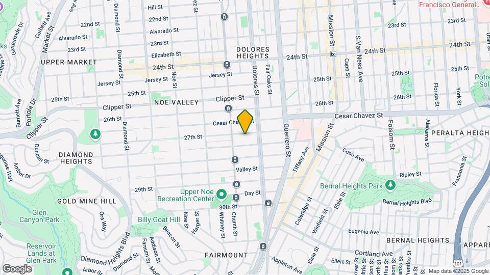 229 27th St Map and Location Details