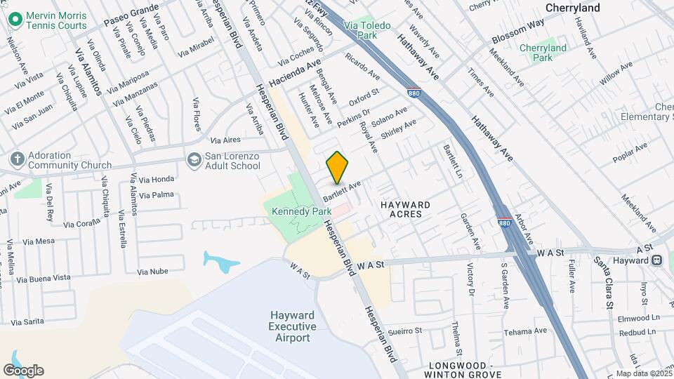 753 Bartlett Ave Map and Location Details