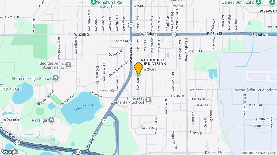 2615 Laurel Ave Map and Location Details