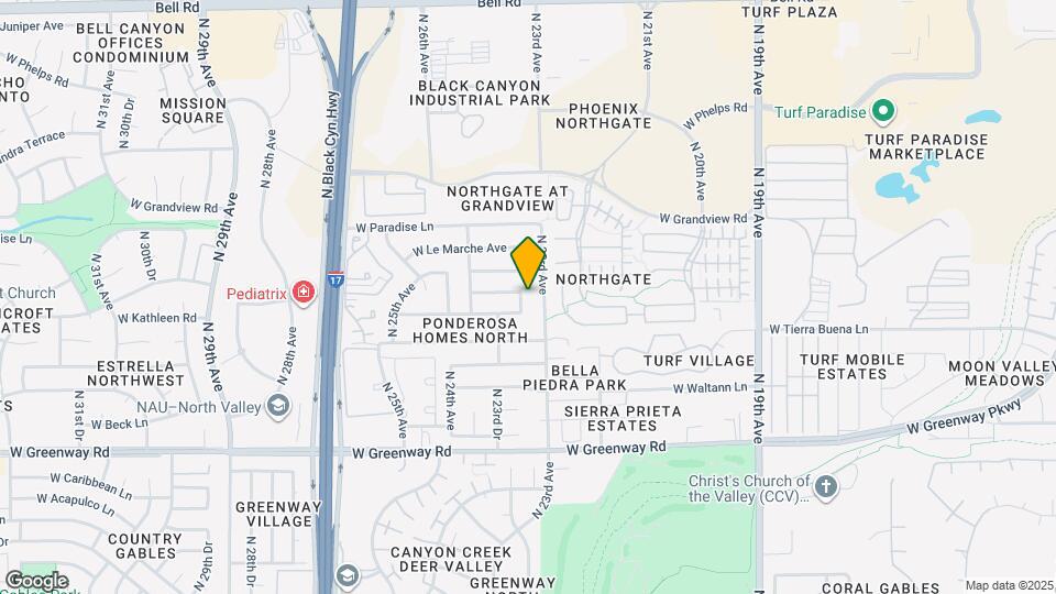 15831 N 23rd Dr Mapa y Detalles de la Ubicación