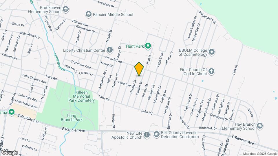 2001 Kenyon St Map and Location Details