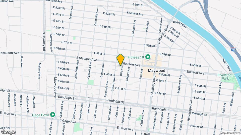 5915-5921 Otis Ave Mapa y Detalles de la Ubicación