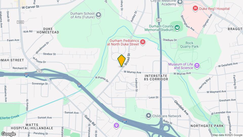 2307 Broad St Mapa y Detalles de la Ubicación