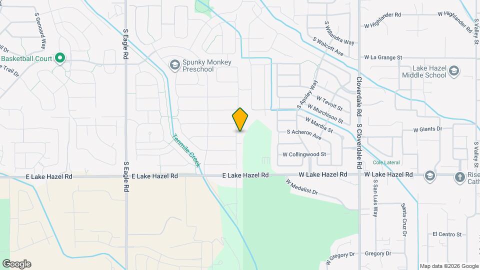 6132 S Astoria Ave Map and Location Details