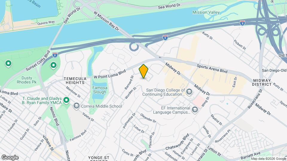 3841 Basilone St Map and Location Details