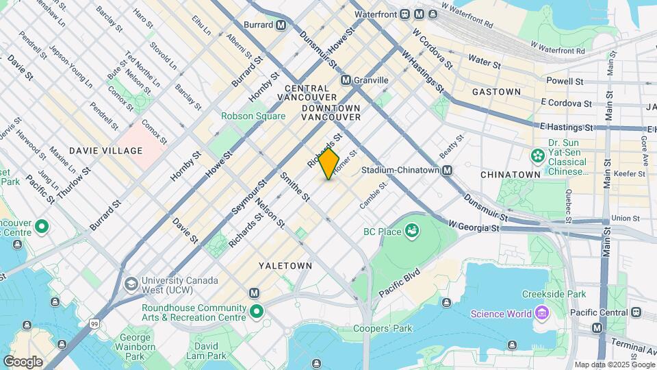 822 Homer St Map and Location Details