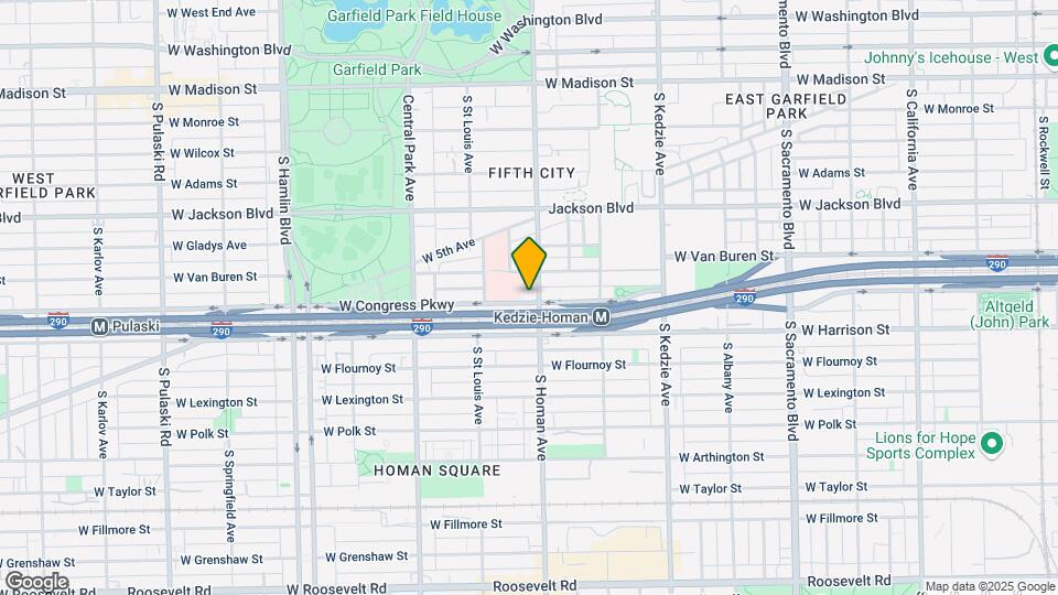 420-422 S Homan Ave Mapa y Detalles de la Ubicación