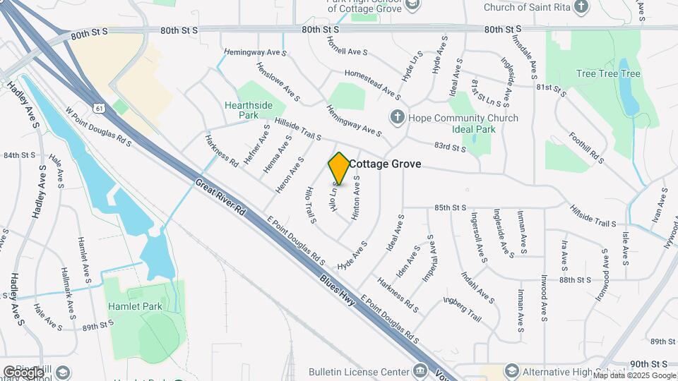 8471 Hilo Ln S Map and Location Details