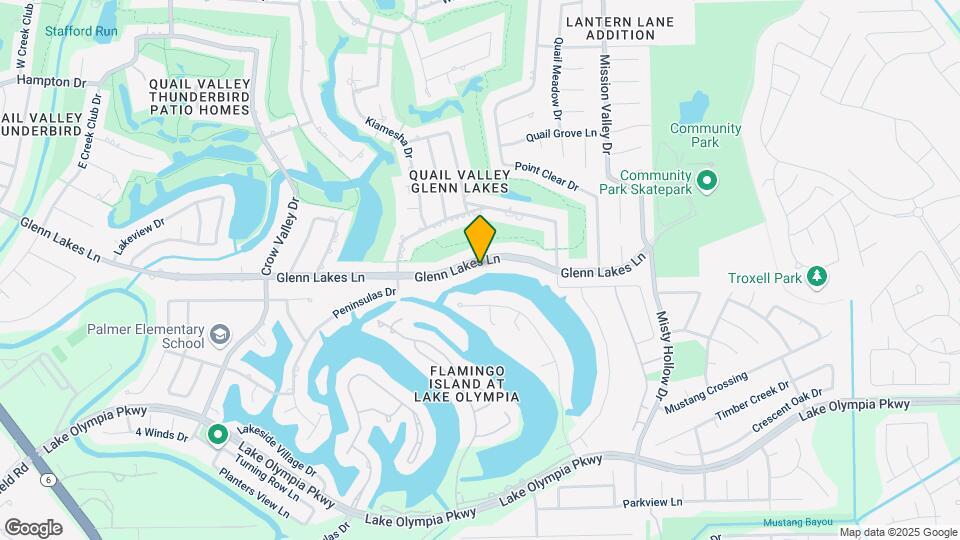 2127 Glenn Lakes Ln Map and Location Details