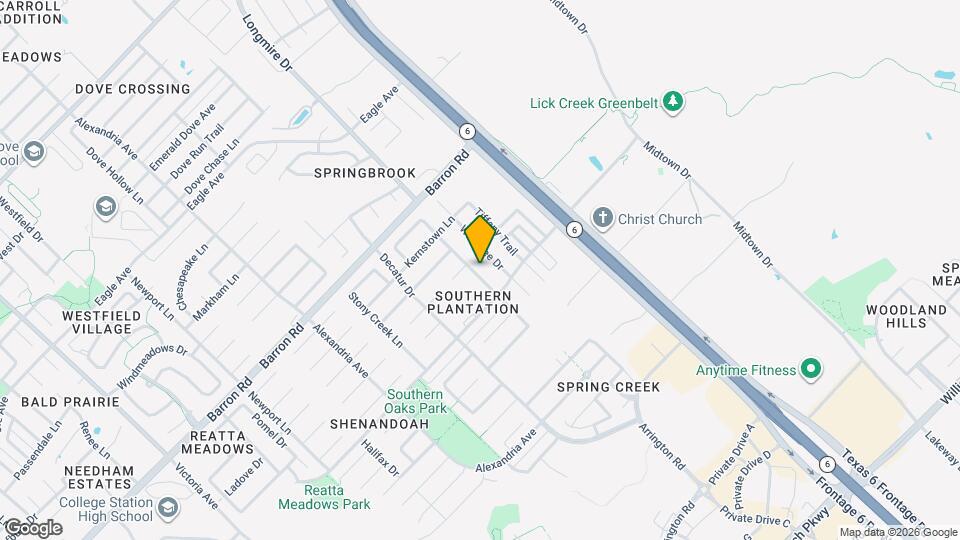 4009 Hunter Creek Dr Map and Location Details