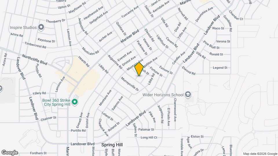 4132 Weldon Ave Mapa y Detalles de la Ubicación