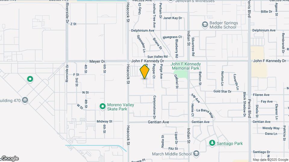 15157 Elm Ct Map and Location Details